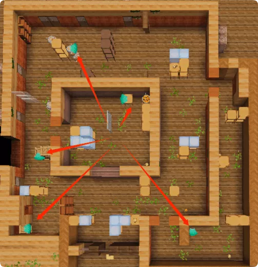 五把钥匙碎片详细存放处